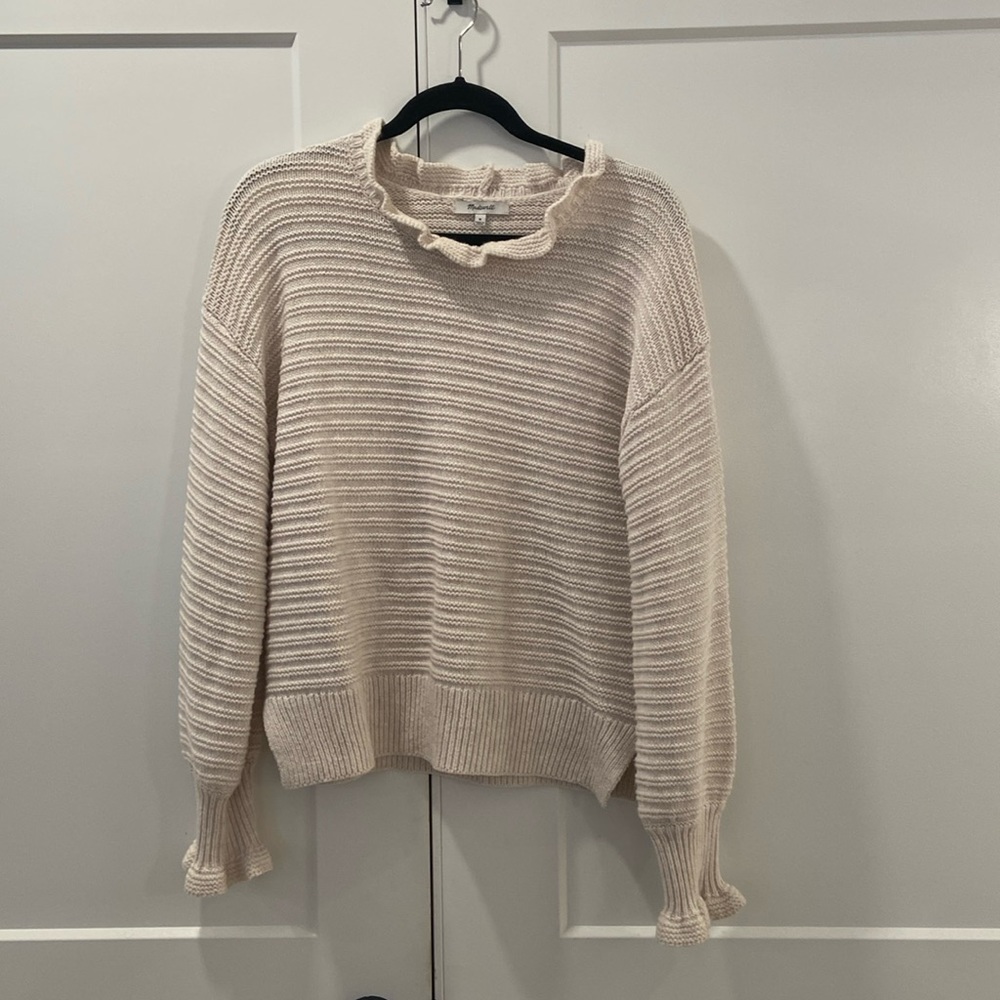 Women’s Madewell, medium cream sweater